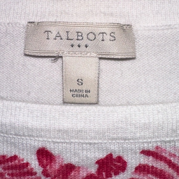 Talbots Patriotic Seashell Flag Top – Size Small 🇺🇸🌊 Office School Church Party - Picture 4 of 7